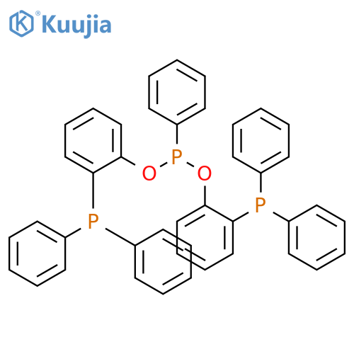 Phosphonous acid, phenyl-, bis[2-(diphenylphosphino)phenyl] ester structure