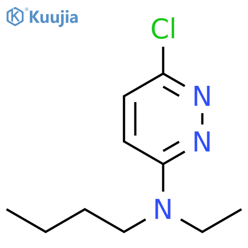 N-butyl-6-chloro-N-ethylpyridazin-3-amine structure
