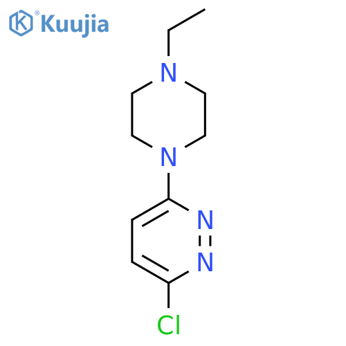 3-Chloro-6-(4-ethylpiperazin-1-yl)pyridazine structure