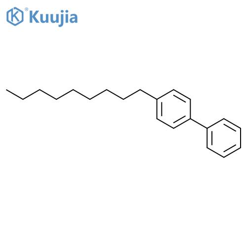 4-n-Nonylbiphenyl structure