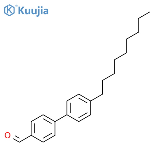[1,1'-Biphenyl]-4-carboxaldehyde, 4'-nonyl- structure