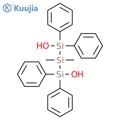 2,2-Dimethyl-1,1,3,3-tetraphenyltrisilane-1,3-diol structure