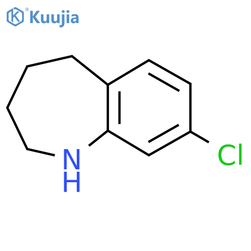 8-Chloro-2,3,4,5-tetrahydro-1H-1-benzazepine structure