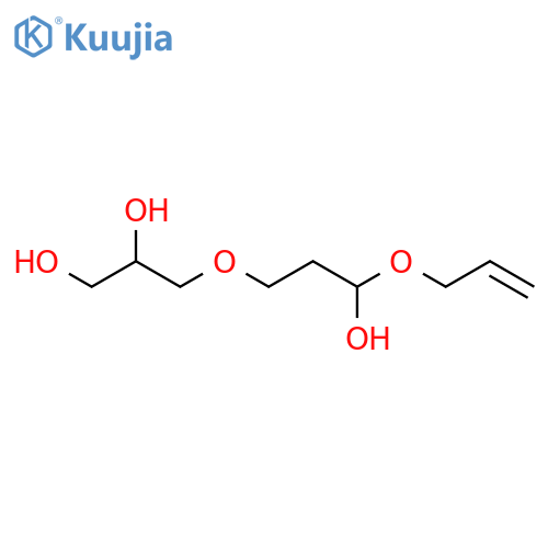 1,2-Propanediol,3-[2-hydroxy-3-(2-propen-1-yloxy)propoxy]- structure