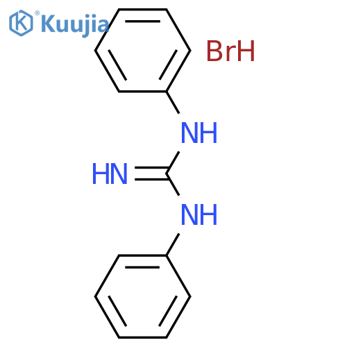 N,N'-Diphenylguanidine monohydrobromide structure