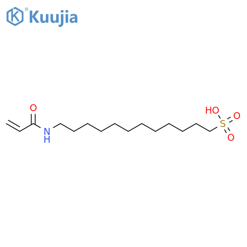 Dodecanesulfonic acid,[(1-oxo-2-propenyl)amino]- (9CI) structure