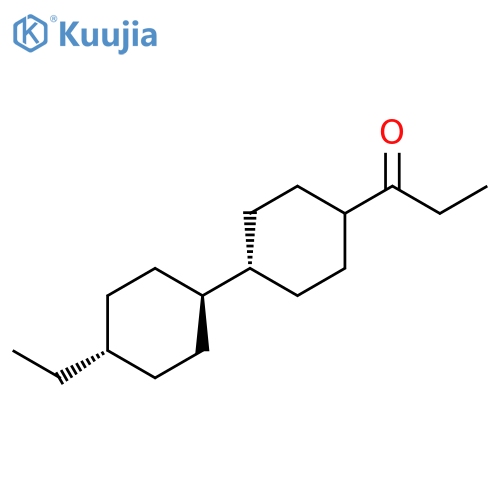 1-[(trans,trans)-4′-Ethyl[1,1′-bicyclohexyl]-4-yl]-1-propanone structure