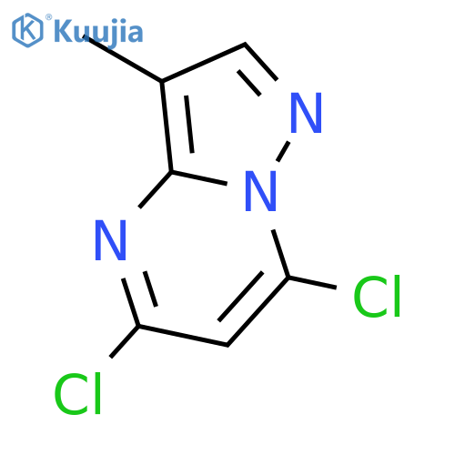 5,7-DICHLORO-3-METHYLPYRAZOLO[1,5-A]PYRIMIDINE structure