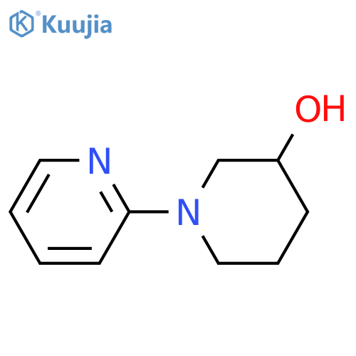 1-(pyridin-2-yl)piperidin-3-ol structure
