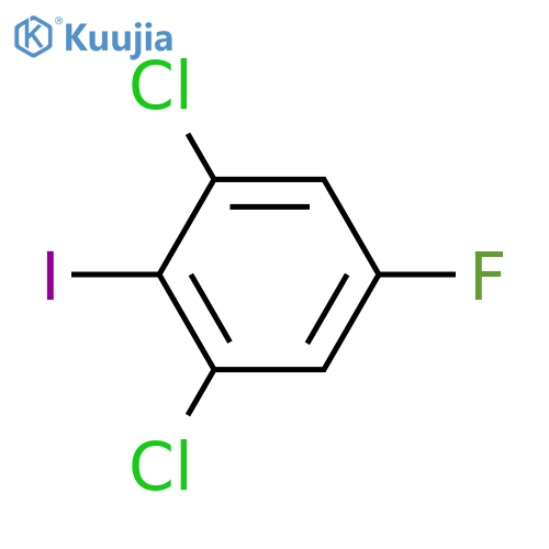 2,6-Dichloro-4-fluoroiodobenzene structure