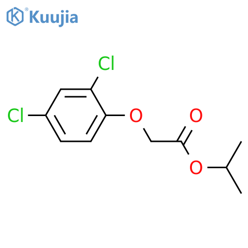 Isopropyl 2,4-dichlorophenoxyacetate structure
