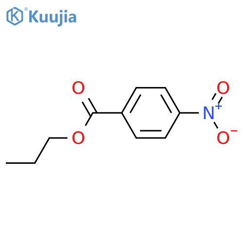 Benzoic acid, 4-nitro-,propyl ester structure