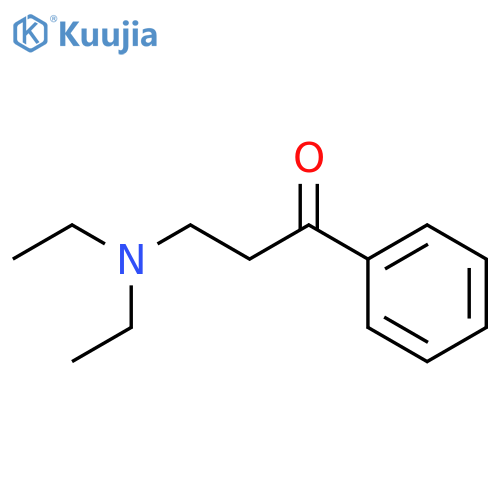 3-(Diethylamino)-1-phenylpropan-1-one structure