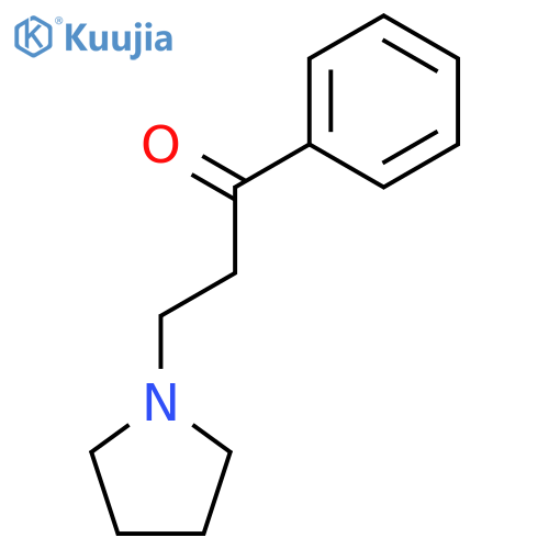 1-Phenyl-3-(pyrrolidin-1-yl)propan-1-one structure