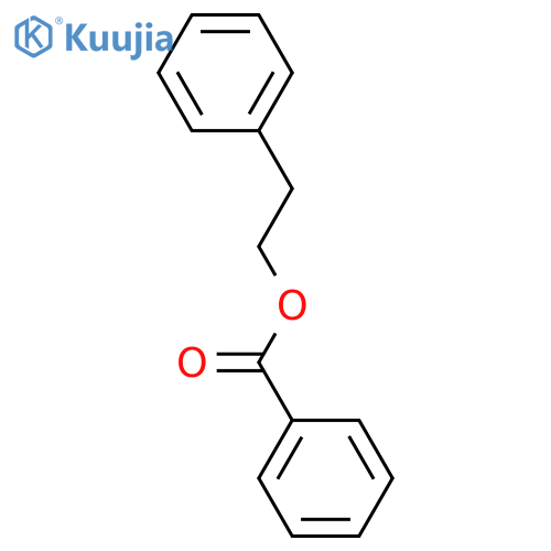 Phenethyl benzoate structure