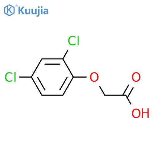 2,4-Dichlorophenoxyacetic acid structure