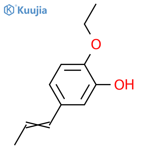 2-Ethoxy-5-(1-propenyl)phenol structure