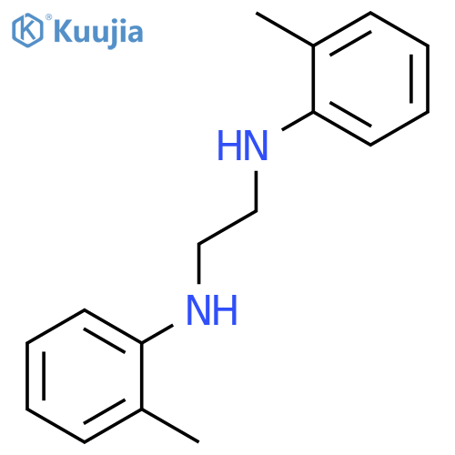 N,N'-ethylenedi-o-toluidine structure
