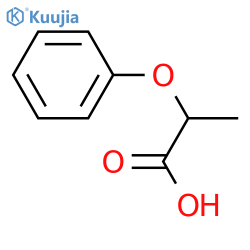 2-phenoxypropanoic acid structure