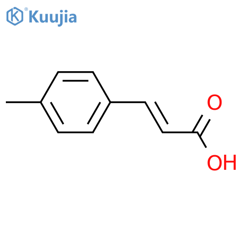 3-(4-methylphenyl)prop-2-enoic acid structure
