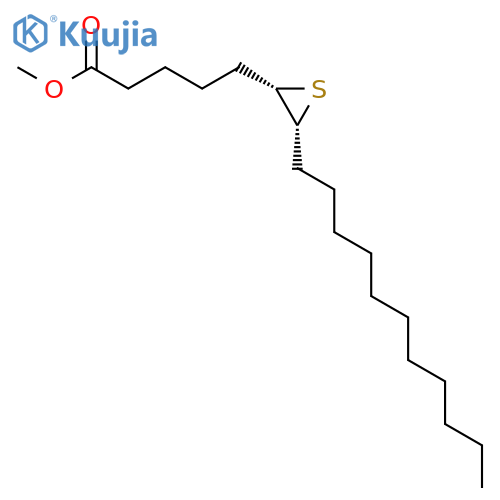 Thiiranepentanoic acid, 3-undecyl-, methyl ester, cis- structure