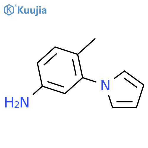 4-Methyl-3-(1H-pyrrol-1-yl)aniline structure