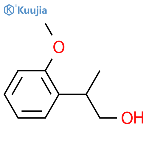 2-(2-Methoxyphenyl)propan-1-ol structure