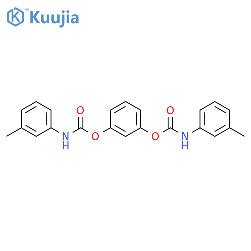 Carbamic acid, (3-methylphenyl)-, 1,3-phenylene ester (9CI) structure