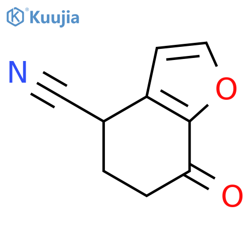 4-Benzofurancarbonitrile, 4,5,6,7-tetrahydro-7-oxo- structure