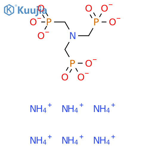 Phosphonic acid,[nitrilotris(methylene)]tris-, hexaammonium salt (9CI) structure