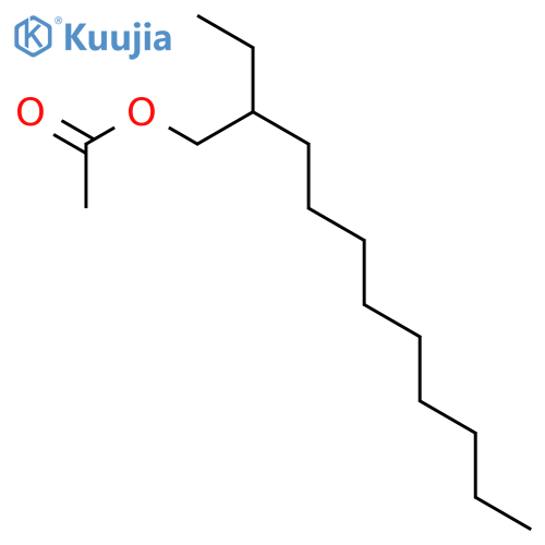 1-Undecanol, 2-ethyl-,1-acetate structure