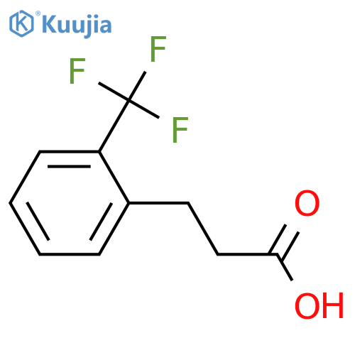 3-2-(Trifluoromethyl)phenylpropionic Acid structure