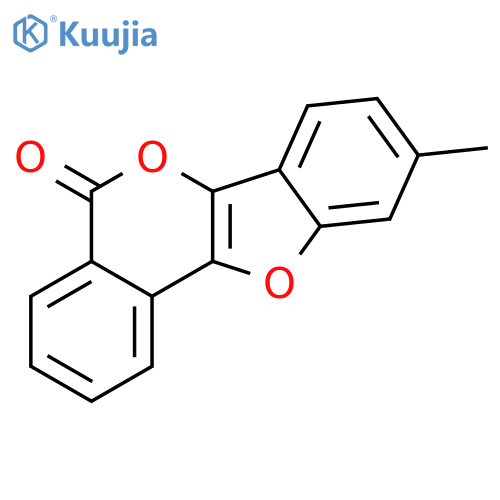 5H-Benzofuro[3,2-c][2]benzopyran-5-one, 9-methyl- structure