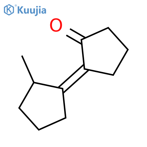 Cyclopentanone, 2-(2-methylcyclopentylidene)- structure