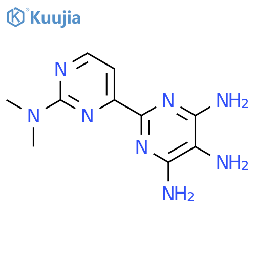 [2,4'-Bipyrimidine]-2',4,5,6-tetramine, N2',N2'-dimethyl- structure