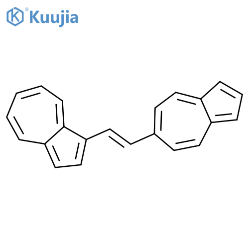 Azulene, 1-[2-(6-azulenyl)ethenyl]-, (Z)- structure