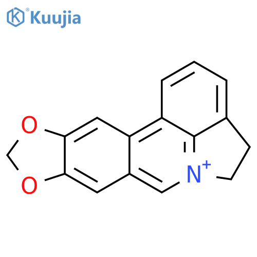 4,5-Dihydro[1,3]dioxolo[4,5-j]pyrrolo[3,2,1-de]phenanthridinium structure