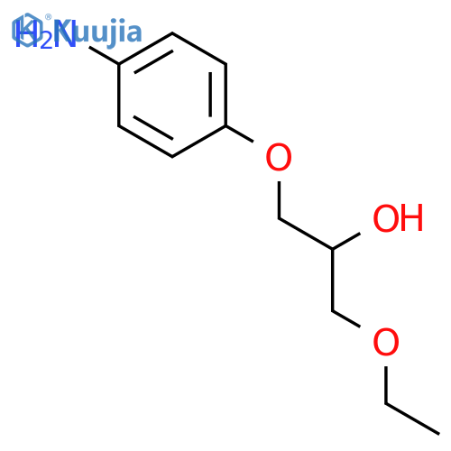 4-(3-Ethoxy-2-hydroxypropoxy)aniline structure