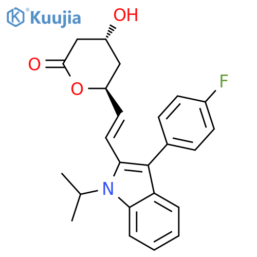 Fluvastatin lactone structure