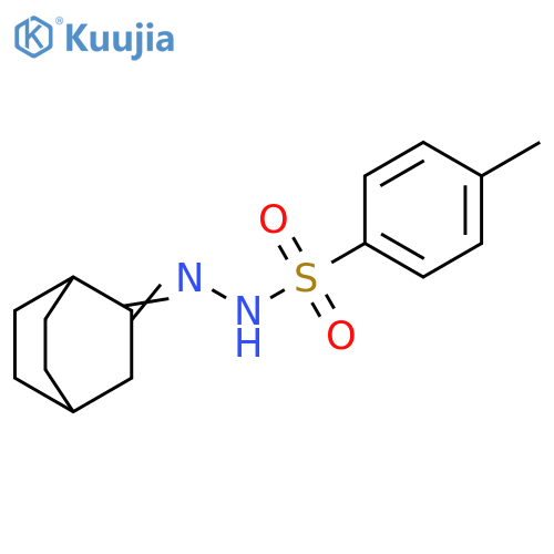 Benzenesulfonic acid, 4-methyl-, bicyclo[2.2.2]octylidenehydrazide structure