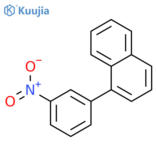 Naphthalene, 1-(3-nitrophenyl)- structure