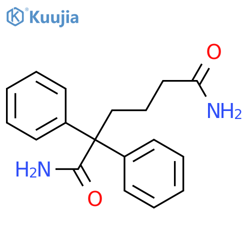 Hexanediamide,2,2-diphenyl- structure