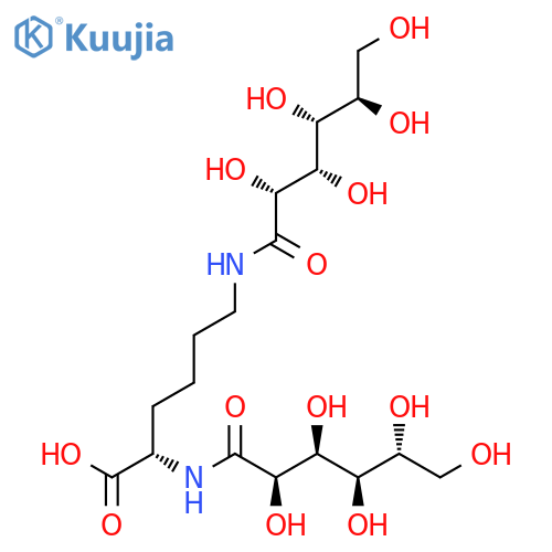 L-Lysine,N2,N6-di-D-gluconoyl- (9CI) structure