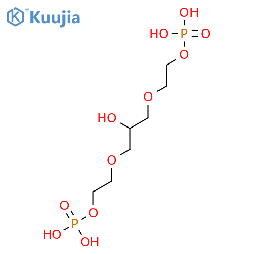 2-Propanol,1,3-bis[2-(phosphonooxy)ethoxy]- structure