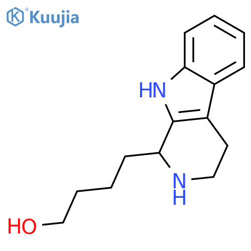 1H-Pyrido[3,4-b]indole-1-butanol,2,3,4,9-tetrahydro- structure