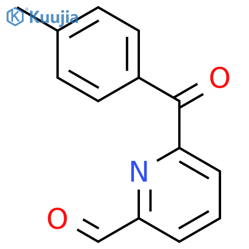 2-Pyridinecarboxaldehyde,6-(4-methylbenzoyl)- structure