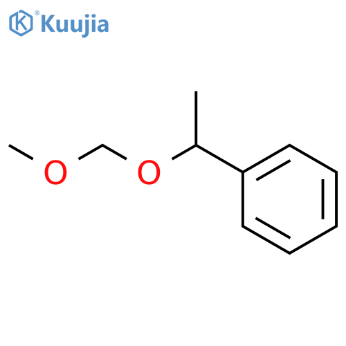 Benzene, [1-(methoxymethoxy)ethyl]- structure