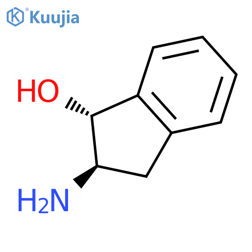 (1R,2R)-2-Amino-2,3-dihydro-1H-inden-1-ol structure