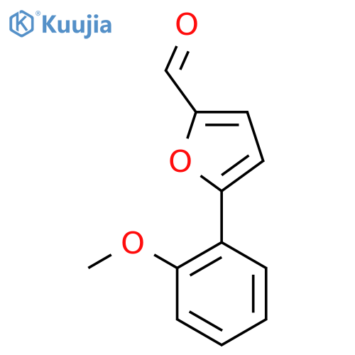 5-(2-Methoxyphenyl)furan-2-carbaldehyde structure