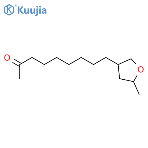 2-Nonanone, 9-(tetrahydro-5-methyl-3-furanyl)- structure